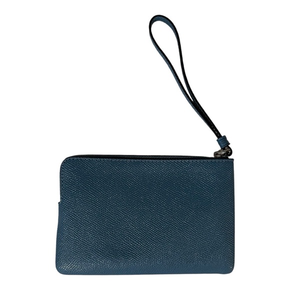 NWOT Coach Blue Wristlet - Picture 2 of 7